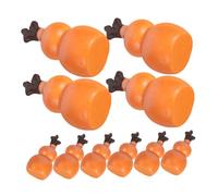 SUPVOX 10pezzi Statua Zucca in Resina Zucca Cinese Della Fortuna Statuina Vintage in Resina