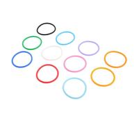 SUPVOX 11 Pezzi Braccialetti Silicone Bracciale Portachiavi e Versatile Accessorio per Sport e Vita Quotidiana per Speciali