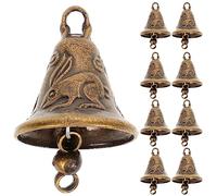 11 Pezzi di Campane d'Epoca in Metallo per Carillon del Artigianale Che Fanno Il vasino di addestramento del Cane