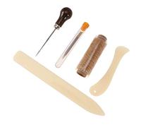 SUPVOX 11 pezzi Kit legatoria Starter Tools Set Bone Folder Paper Crafts Strumenti per cucire per libri fatti a mano Rilegatura e forniture per cucire