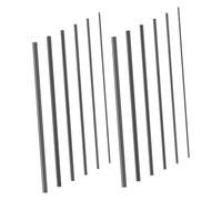 SUPVOX 12 in Fibra Carbonio per Riparazione Canna Kit Connessione Resistente per e