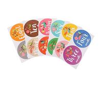 SUPVOX 12 Pezzi Adesivi Mensili per Decorazioni Fotografica per Celebrare Del Primo per Shower e Album