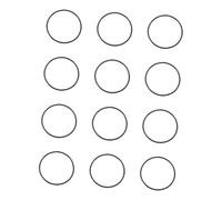 SUPVOX 12 pezzi Braccialetti Elastici in Silicone Flessibile Nero Fasce da Polso Elastiche Leggere e Confortevoli Accessori per Feste Attività all Aperto e Regali di Gruppo