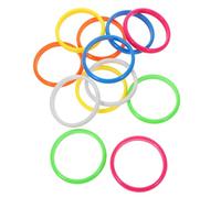 SUPVOX 12 Pezzi Braccialetti Retrò in Plastica Leggeri e Delicati sulla Pelle, Cinturini da Polso Regolabili per Feste Anni ’80, Accessori Festa Unisex per Bomboniere e Eventi Vari