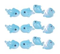 SUPVOX 12 Pezzi Creative Shark Models for DIY Craft And Home Decor for Room And Party Decorations