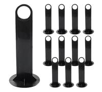 SUPVOX 12 Pezzi Portaconi da Calcio in plastica Portadischi per piattino da Calcio Supporto per Allenamento da Supporto Portatile per Coni Sportivi Attrezzatura per Allenamento per sul Campo