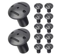 SUPVOX 12 Pezzi Tappi Protettivi per Pali da Campeggio, Guaina di Supporto Riutilizzabile Leggera, Copertura Terminale per Ripari, Tettoie e Ombreggiature Outdoor