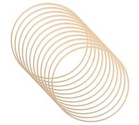 SUPVOX 12pcs Anello acchiappasogni Anelli di bambù da 30 cm per Regali Fai da Te Artigianato Che Fanno Decorazione di Nozze per Festival