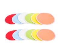 SUPVOX 12pezzi Coppette Assorbilatte Riutilizzabili Lavabili e Traspiranti Per Allattamento Confezione Per Madri