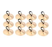 SUPVOX 12pezzi Cymbali Rame Per Belly Dance e Resistenti Accessori Per e Facili Usare Fascia