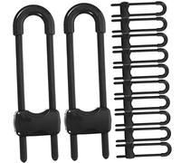 SUPVOX 12pezzi Serratura di Sicurezza per Ragazzo Ragazza Ragazza per Maniglie Manopole Cassetti Armadi Frigoriferi Blocca Mobili da Cucina e Casa Protezione Facile da Installare