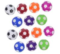 SUPVOX 14 Palline Calcio Balilla Colorate per Biliardino Superficie Liscia Antattrito per Fluido Facile Manutenzione Adatto Tavoli Casa