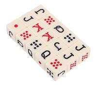 SUPVOX 15 Acrilici Del Poker Bugiardi Divertenti per Feste per Giochi da Tavolo e Decorazioni Materiale Resistente e Portatile