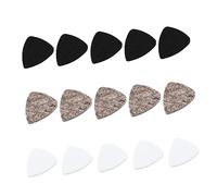 SUPVOX 15pezzi Plettri Per Chitarra Feltro Da Vari Accessori Musicali Per Chitarra e Ukulele Design Ergonomico Comfort e Per Durante Le Esibizioni