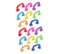 SUPVOX 16 Telefono in Plastica Whisper Phone Educativo per Concentrarsi e Riconoscimento Colori Ricevitore Morbido e Sicuro per Sviluppo e Pronuncia