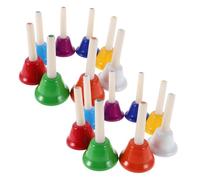 SUPVOX 16pezzi Campanelli Interattivi Diatonici Note Intonate Strumento Musicale Per Educazione Musicale Riconoscimento Del Pratica Intonazione Allenamento Del Ritmo Scuola Chiesa Aula