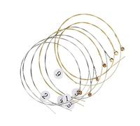 SUPVOX 16pezzi Corde Per Lira Professionali Resistente e Uniforme Accessori Per Strumento Musicale Lyre Per Musicisti e Appassionati Classici Suono Nitido e Risonante Materiale Durevole