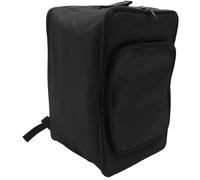 SUPVOX 1pc Cajon Bag Storage Bag Drum Bag Container Holder Zaino Cajon Drum Kit Gig Bag Borsa Nero Borsa Accessori da viaggio per Bambini Contenitore di Batteria Cotone Perlato Aldult Tamburello