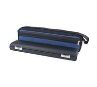 SUPVOX 1pezzi Custodia per Flauto Blu Nero Borsa Oxford Concisa Scatola Interna in Cotone Pratica e Durevole per Protezione e Trasporto Portatile del Flauto