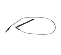 SUPVOX 1pezzi Pickup Passivo Piezoelettrico Per Chitarra Acustica Stick Ceramica Con Sella Rigida Alta Sensibilità Per Chitarre Classiche e Folk Nero Argento