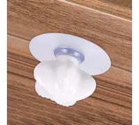 SUPVOX 1pezzi Pomello in Ceramica Forma di Stella Marina con Ventosa Maniglia per Mobili Bianca Gancio Versatile per Porte Finestra e Armadi Resistente e Facile da Installare per Casa