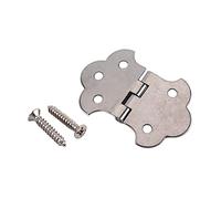SUPVOX 1set Cerniera Per Cigar Box Guitar Con Corde Tailpiece Metallo Resistente e Viti Incluse Per Corda Ball-end Facile Da Installare Argento
