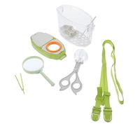 SUPVOX 1Set Giocattoli Educativi per Osservazione Insetti per Kit Completo con Ingrandimento Pinzette e Accessori per Esplorazione per Sviluppare