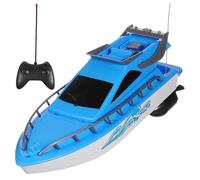 SUPVOX 1set Giocattoli Per Barche Motore Radiocomandate Impermeabili Per Ragazzo Ragazza Giocattolo Da Bagno Per Piscina e Lago Senza Batteria Per Compleanni e Festività