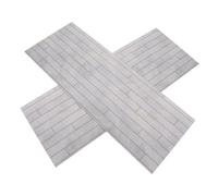 SUPVOX 2 Dollhouse Wooden Planks Realistic Miniature Flooring Tiles in Sturdy Wood For DIY Dollhouse Kitchen Bathroom Decor And Craft Projects