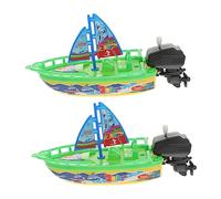 SUPVOX 2 Giocattoli Spruzzatori per Bagnetto Vento in Plastica Sicura Design Cartoon per Regalo Divertente per Giochi in Piscina e Bagno Colore Casuale Colore Casuale