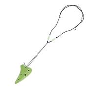 SUPVOX 2 Pezzi 6 Ocarina a 6 Fori Libro Canti Dell'ocarina Pendente a 6 Fori Mini Strumento Flauto in Ceramica Per Bambini Ocarine Classico Leggenda 6 Dolomite Bambino