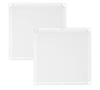 SUPVOX 2 Pezzi Accessori per Armadio Componibile Cubi, 35x35 | Installazione Semplice, Pannelli Rimovibili, per Guardaroba Portatile e Divisori Libreria, Bordi Lisci