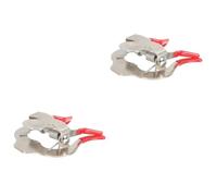 SUPVOX 2 Pezzi Accessori per violino a cavallo del violino principiante morin khuur muto morin khuur pratica muto parti mute dello strumento morin khuur muti Metallo Argento