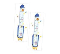 SUPVOX 2 Pezzi Adesivi Murali Cartoon Animali per Stickers Decorativi per Camerette e Nidi Design Accattivante e Resistente Adatti per Spazi