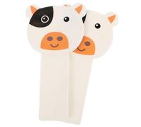 SUPVOX 2 Pezzi Alza Coperchio Wc Sollevamento Evitare Di Toccare Il Sollevatore Del Sedile Sostituzione Maniglia Maniglie Del Sedile Del Water Sollevare Toilette Montante Bianca Plastica