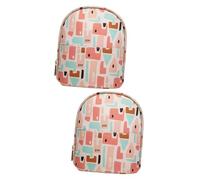 SUPVOX 2 Pezzi Borsa Termica Per Biberon Piccolo Portatile Latte Mamma Sacca Per Borsa Per Bottiglie Per L'asilo Nido Sacca Bottiglia Mini Mammina Rosa Poliestere