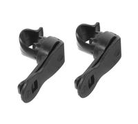 SUPVOX 2 Pezzi Clip per La Gestione del Tubo Morsetto del Tubo Clip per L'idratazione da Escursionismo per Vescica Magnetico Black