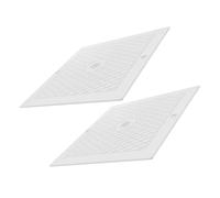 SUPVOX 2 Pezzi Coperchio Quadrato per Skimmer Piscina in Resistente Accessorio Sostitutivo Facile da Installare Compatibile con Vari Tipi di Piscine