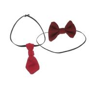 SUPVOX 2 Pezzi Cravatte Per Bambola Cravatte In Miniatura Pre-Annodato Accessorio Per Costume Da Bambola Per Forniture Artigianali Per Casa Delle Bambole Accessori Per