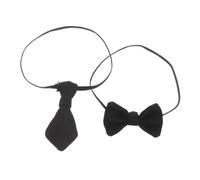 SUPVOX 2 Pezzi Cravatte Per Bambola Cravatte In Miniatura Pre-Annodato Accessorio Per Costume Da Bambola Per Forniture Artigianali Per Casa Delle Bambole Accessori Per