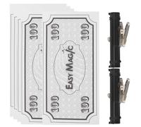 SUPVOX 2 pezzi di filo invisibile per trucchi - Anello galleggiante per maghi, linea di evocazione per spettacoli teatrali - Accessori per trucchi con filo invisibile per maghi