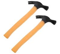 SUPVOX 2 Pezzi di Martello di Gomma per Halloween, Giocattolo Realistico, Finto Martello di Simulazione, scherzi, Accessori per Feste di Natale, Costumi e Cosplay