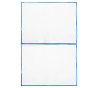 SUPVOX 2 pezzi di materiale per la pulizia del flauto: panno per la pulizia del clarinetto in garza di cotone per chitarra, ottoni e strumenti a fiato, interni ed esterni - Strumenti per la cura degli