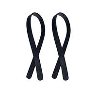 SUPVOX 2 Pezzi di Ricambio Tracolla Cinghia di Cuoio dell'unità di Elaborazione Tracolla per Borsa Fai da Te Borsa Fare Mestiere (Nero) 60 Cm