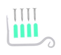 SUPVOX 2 Pezzi Ganci da Parete in Ferro per Appendere Piante e Lanterna da Giardino Staffe Resistenti Anti Cesti Decorativi e Decorazioni Esterne