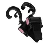 SUPVOX 2 Pezzi Gancio Per Passeggino Attrezzatura Da Viaggio Per Attaccabile Mammina Gancio Universale Per Passeggino Ganci Per Borse Da Passeggino Buggy Rosa Pp