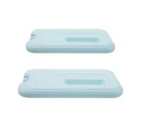 SUPVOX 2 Pezzi Ghiaccio Riutilizzabile per Refrigerazione Alimentare 660ml in Materiale PE+Gel, Impilabile e Sicuro per Logistica a Catena del Freddo e Ristoranti