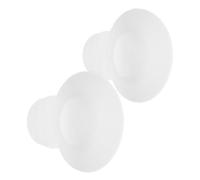 SUPVOX 2 Pezzi Inserti Flangiati per Tiralatte Silicone Lavabile Adattatori Regolabili per Tiralatte Accessori Pratici per Allattamento