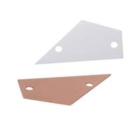 SUPVOX 2 pezzi Kit Righelli in Alluminio per Misurazione Altezza Corde Chitarra Elettrica e Basso Resistente e Compatto per Manutenzione Strumenti Musicali per Chitarristi Professionisti