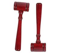SUPVOX 2 Pezzi Martelletto da Giudice per Costumi e Cosplay Accessori per Feste Giocattoli per Ruolo Leggero